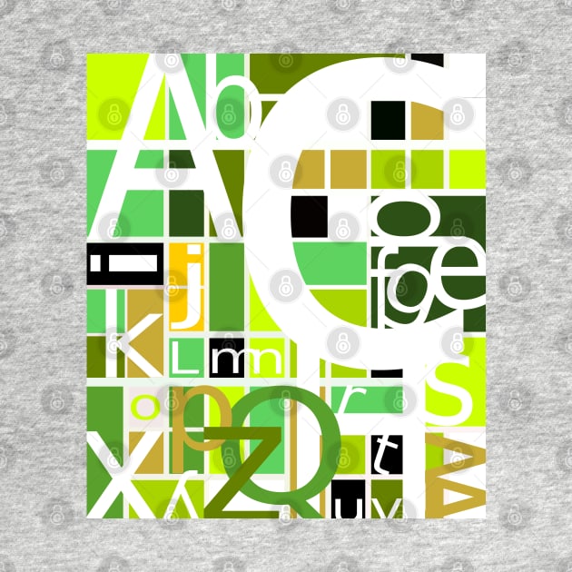 The alphabet abstract by stephenignacio